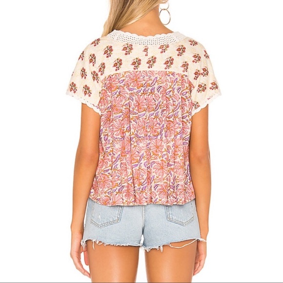 NWT Free People Leilani Tea Combo Crop Top - Picture 3 of 8